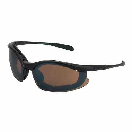 SUNBELT Safety Glasses, Concept, Half Frame 1.7" x2.79" x5.56" A-B1SG867